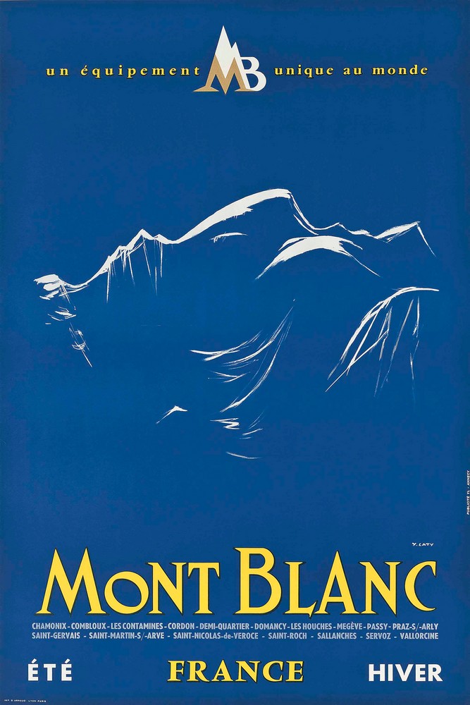 Mont Blanc by Y. Laty