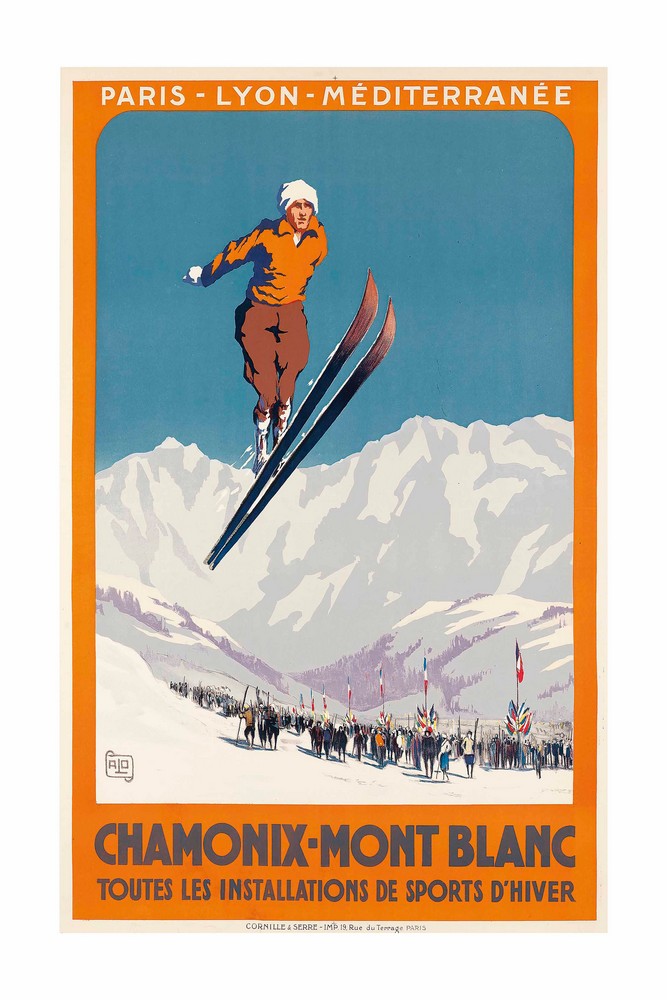Chamonix-Mont Blanc by Alo (Charles Hallo)