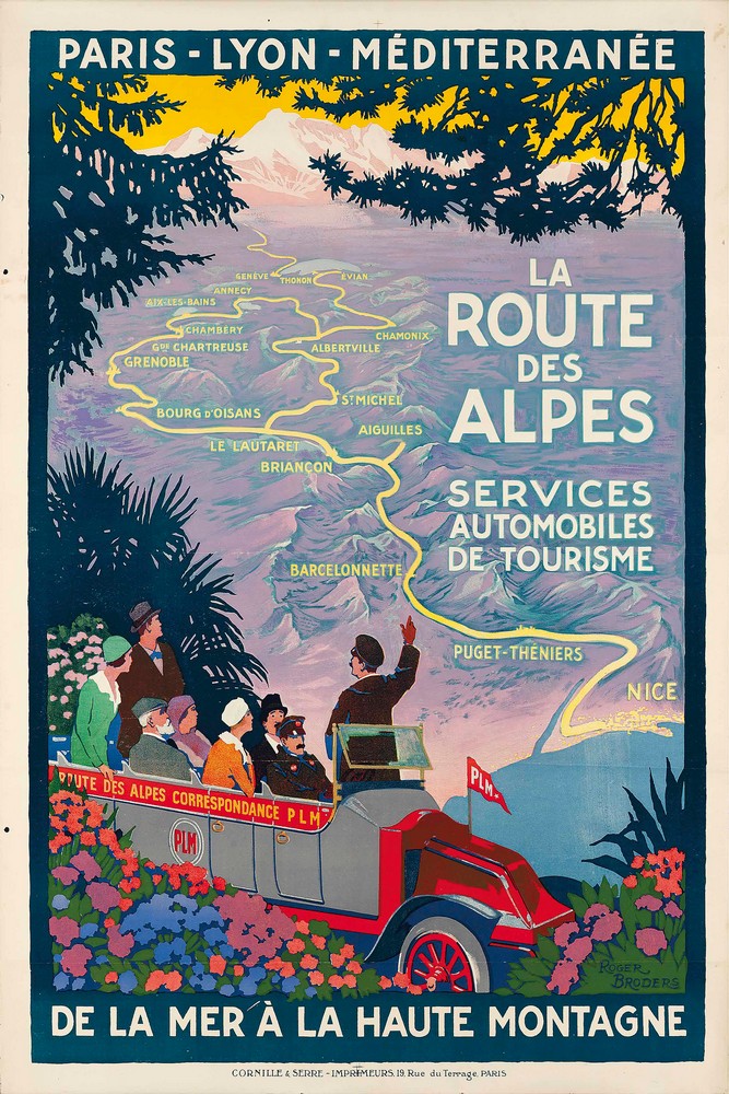 La Route des Alpes by Roger Broders