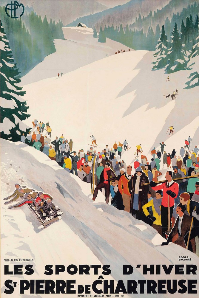 Les Sports D'Hiver a St. Pierre de Chartreuse by Roger Broders