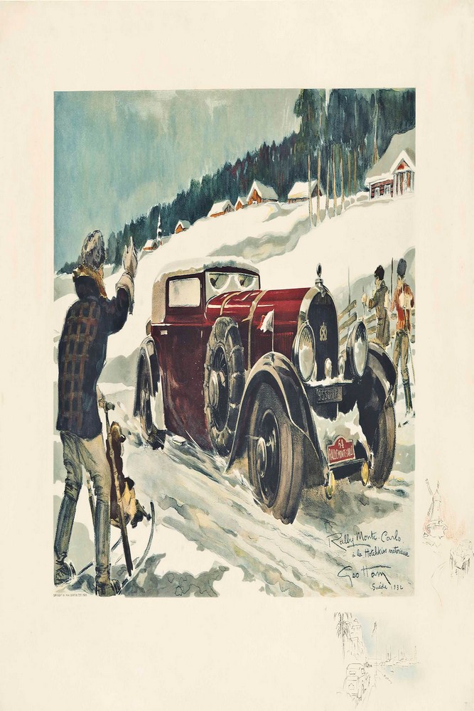 Rally Monte-Carlo by Geo Ham (Georges Hamel)