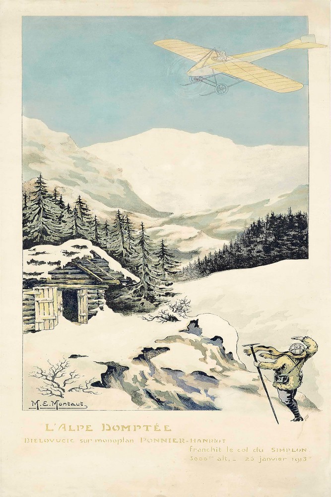L'Alpe Domptée by Ernest Montaut