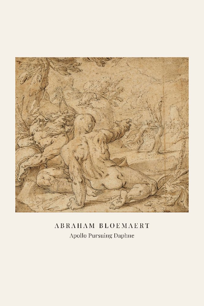 Apollo Pursuing Daphne by Abraham Bloemaert