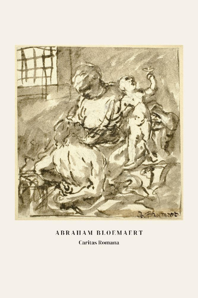Caritas Romana by Abraham Bloemaert