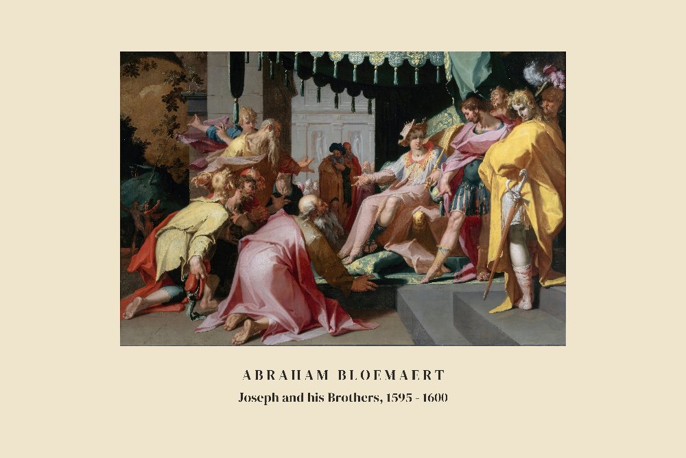 Joseph and his Brothers by Abraham Bloemaert