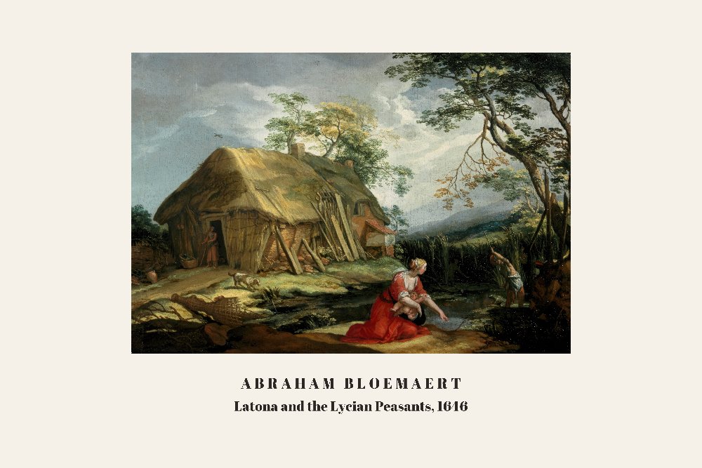 Latona and the Lycian Peasants by Abraham Bloemaert