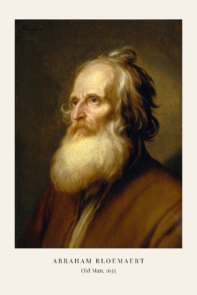 Old Man by Abraham Bloemaert