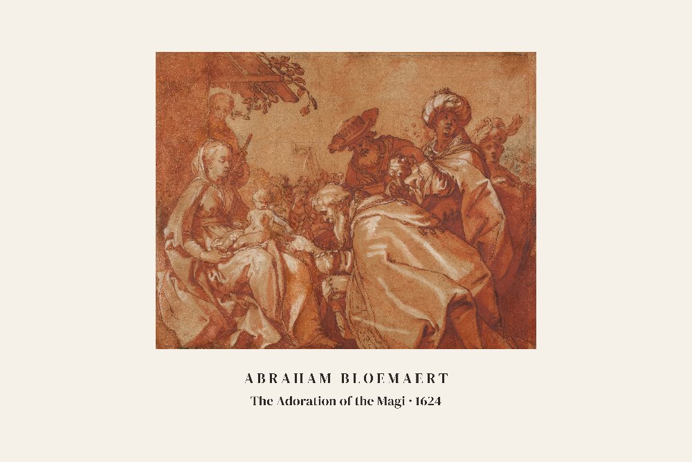 The Adoration of the Magi by Abraham Bloemaert