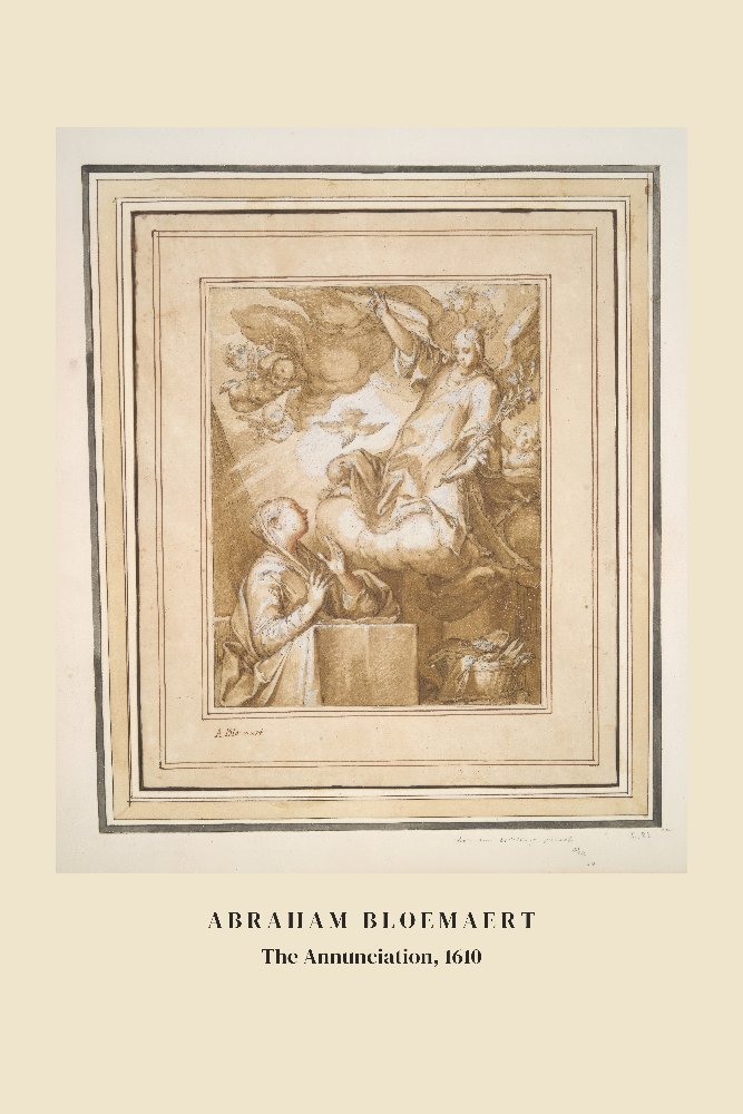 The Annunciation by Abraham Bloemaert