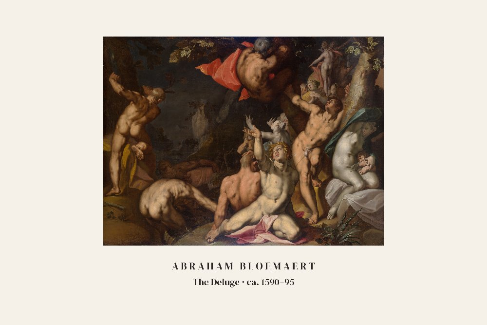 The Deluge by Abraham Bloemaert