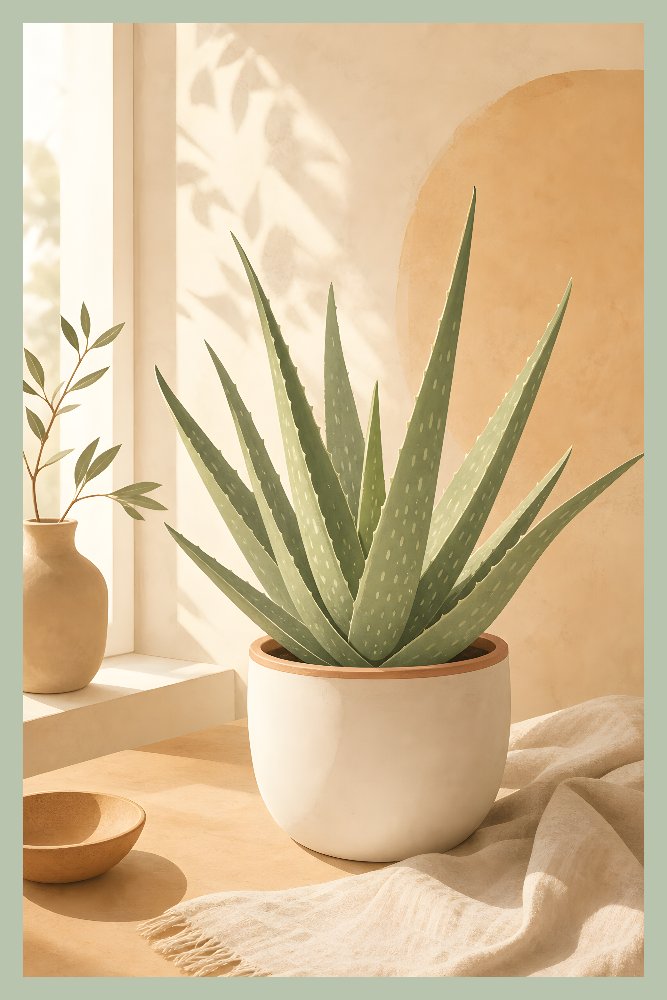 Aloe Vera — Aloe Morning Study by Fab Posters