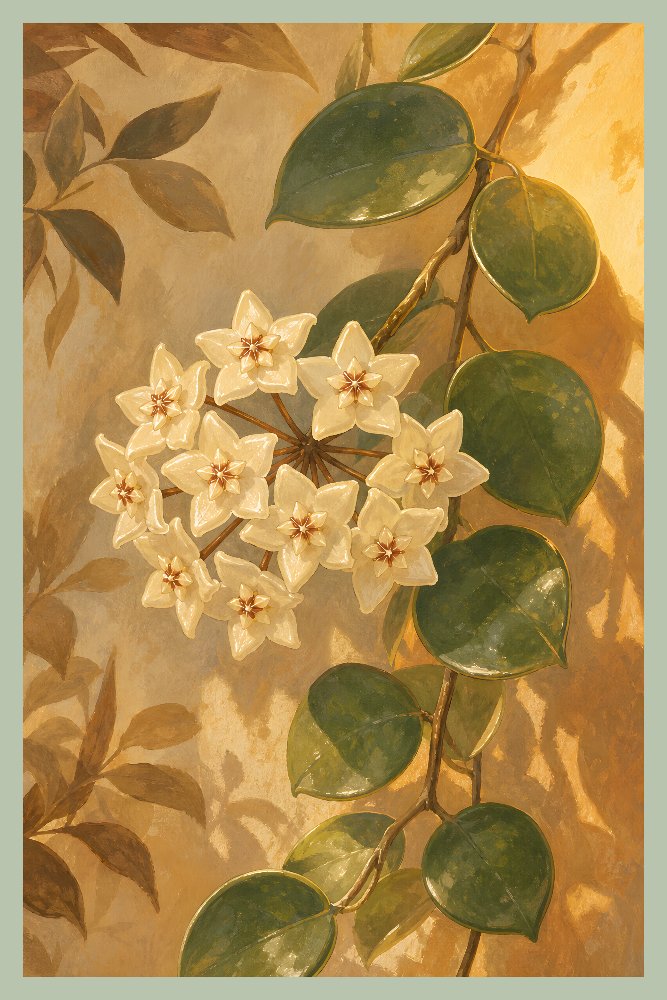 Hoya Bloom Cluster by Fab Posters