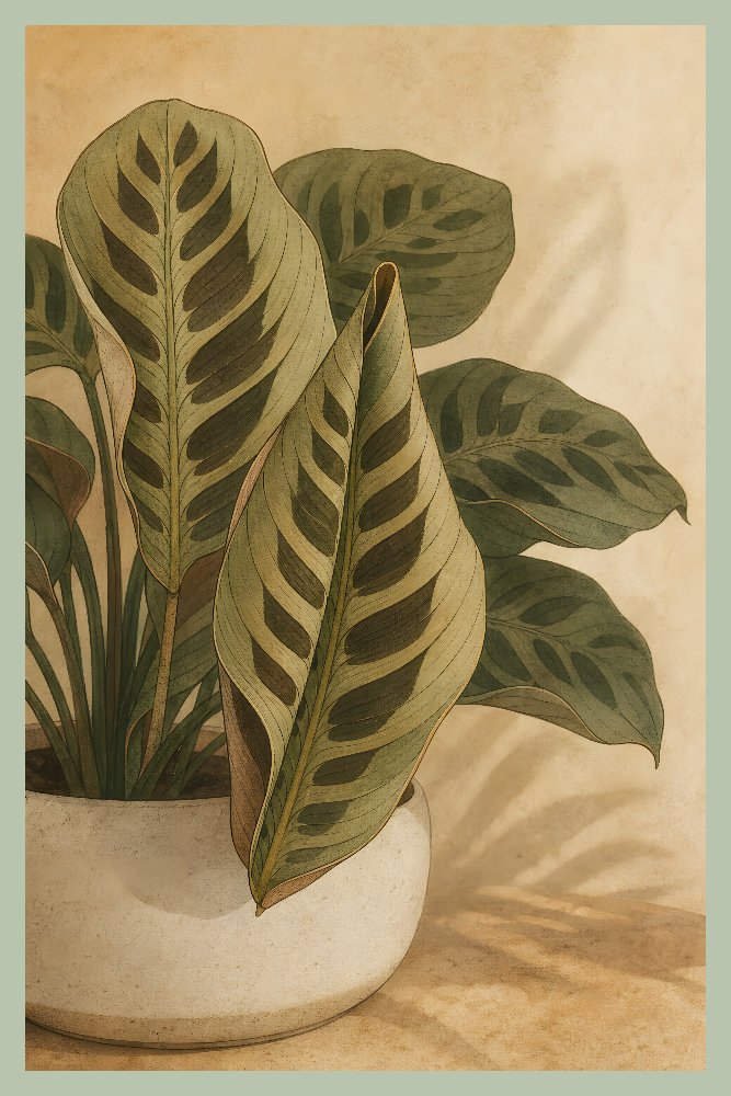 Prayer Plant Study by Fab Posters