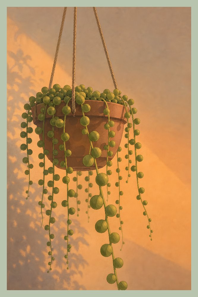 String of Pearls — Pearl String by Fab Posters