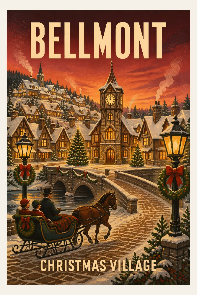 Bellmont Hill Square by Fab Posters