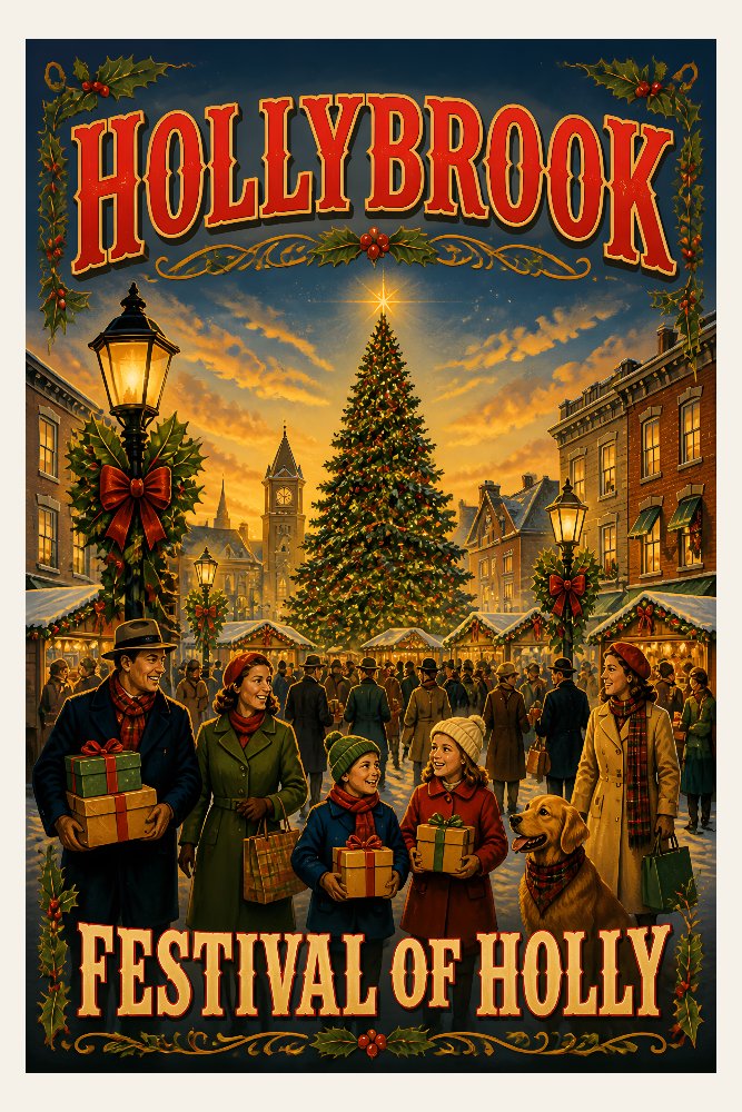 Hollybrook Festival by Fab Posters