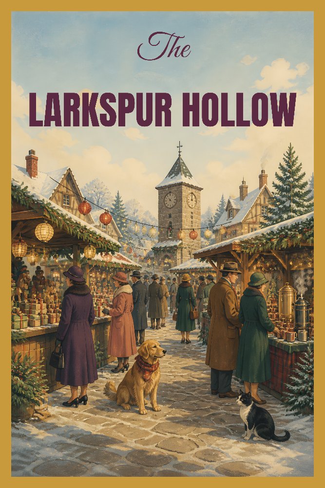Larkspur Hollow — Larkspur Market by Fab Posters