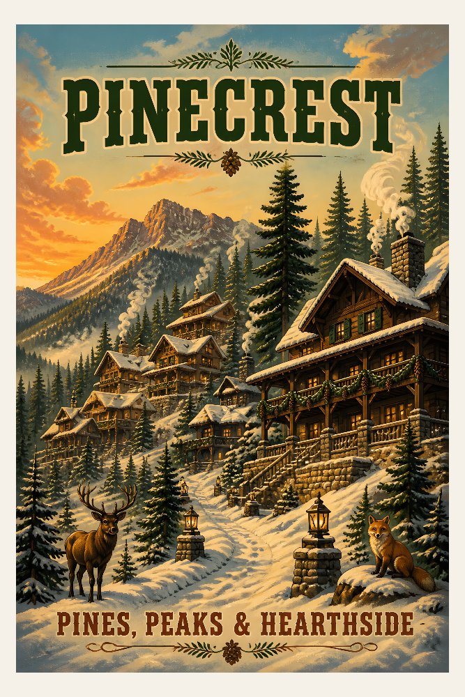 Pinecrest by Fab Posters