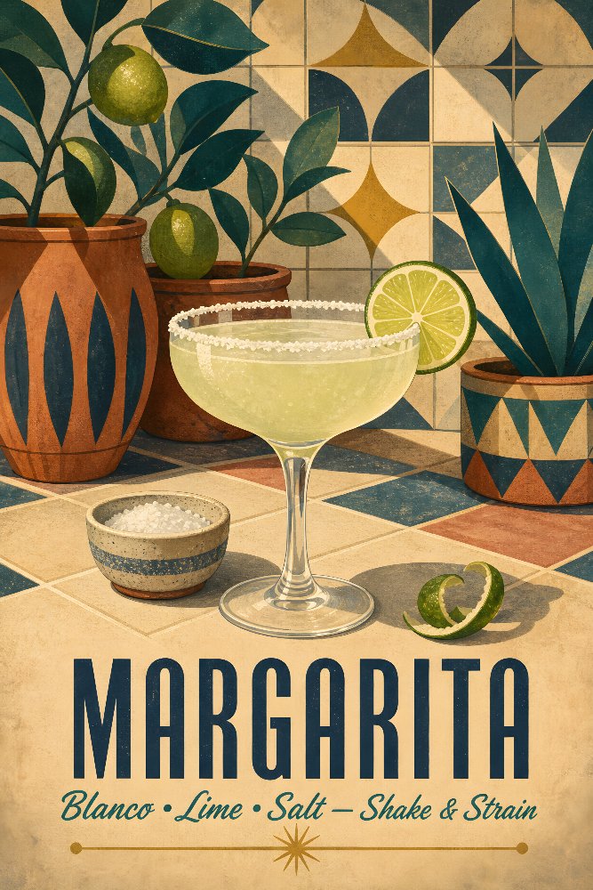 Salted Margarita by Fab Posters