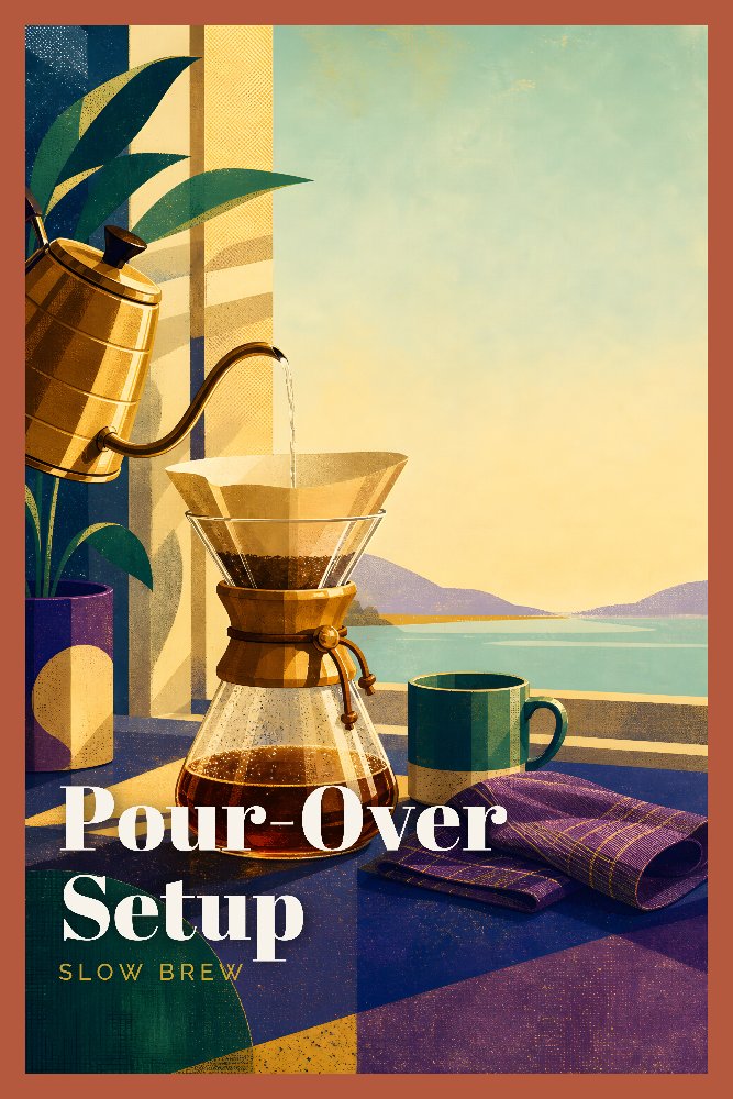 Coffeehouse Moments — Morning Ritual by Fab Posters