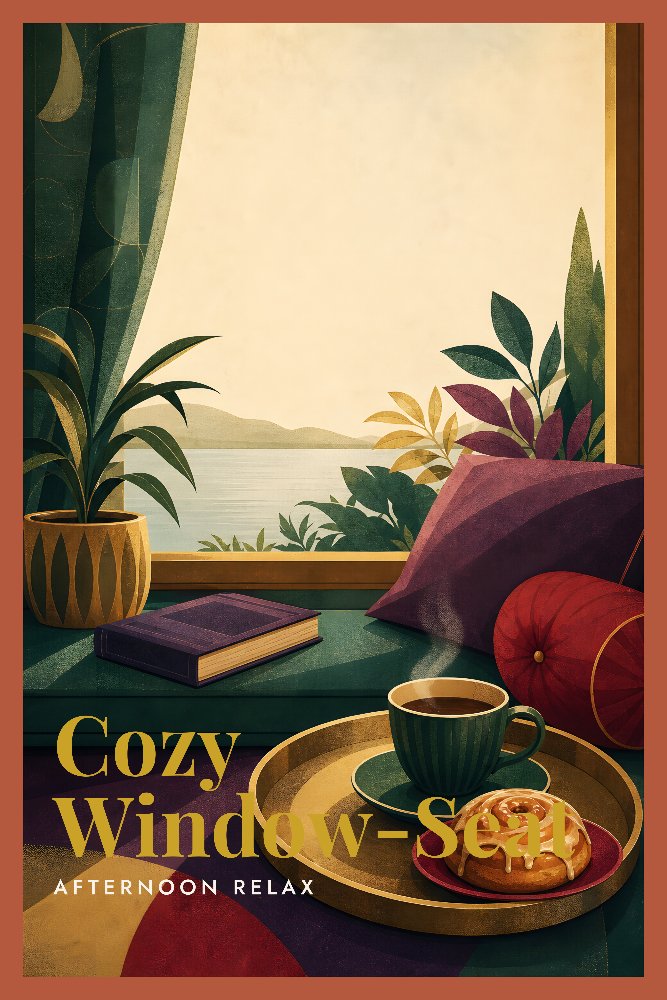 Coffeehouse Moments — Sunlit Nook by Fab Posters