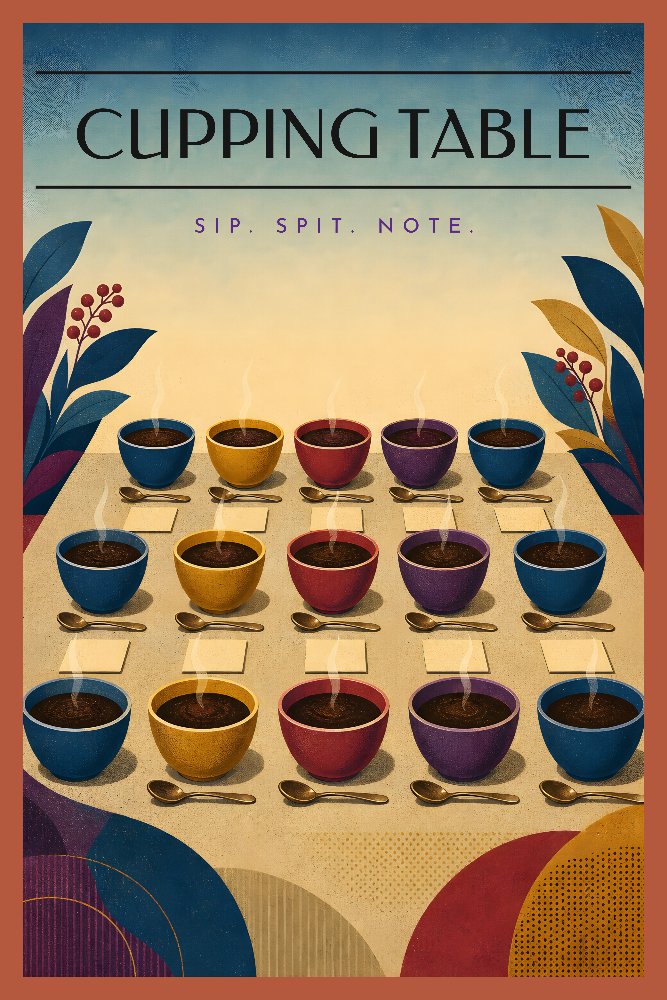 Coffeehouse Moments — Taste Row by Fab Posters