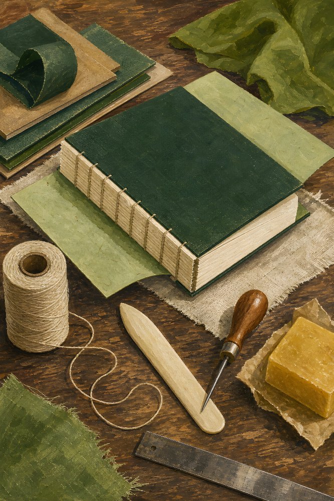 Handmade Hobbies — Bookbinder's Table by Fab Posters