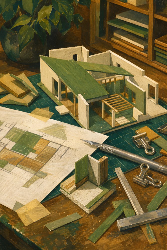 Handmade Hobbies — Scale Model Desk by Fab Posters