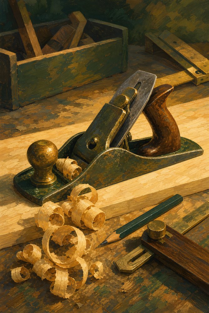 Handmade Hobbies — Shavings and Grain by Fab Posters