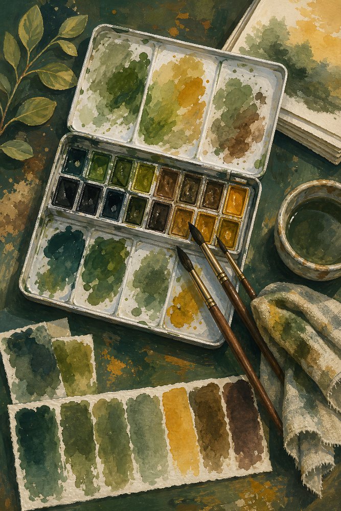 Handmade Hobbies — Wet-On-Wet by Fab Posters