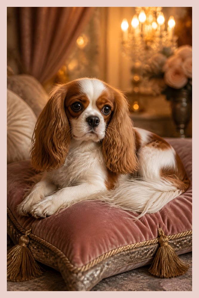 Cavalier King Charles Spaniel — Velvet Cavalier by Fab Posters