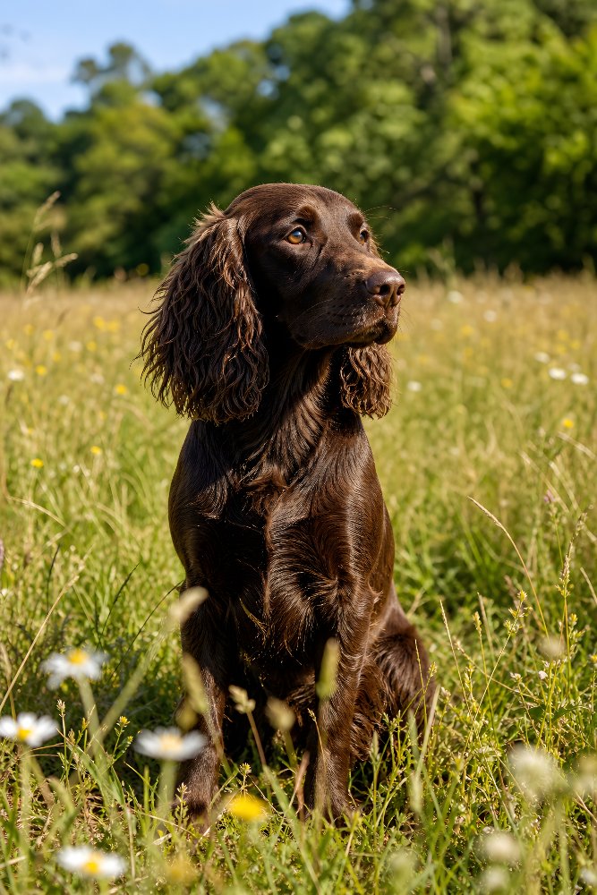 Field Spaniel — Field Study by Fab Posters