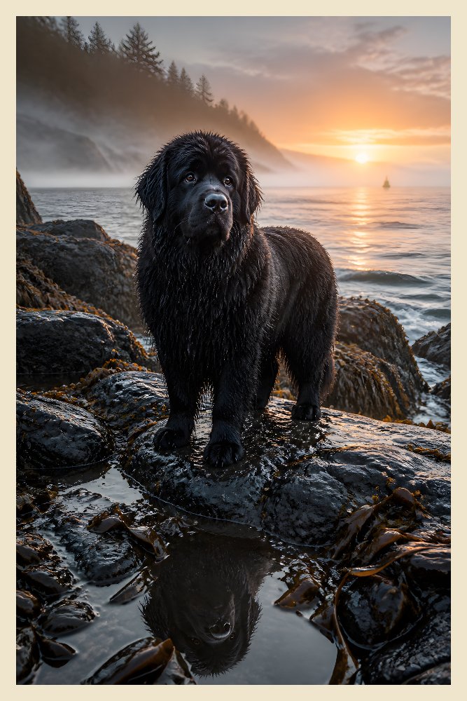 Newfoundland — Harbor Guardian by Fab Posters