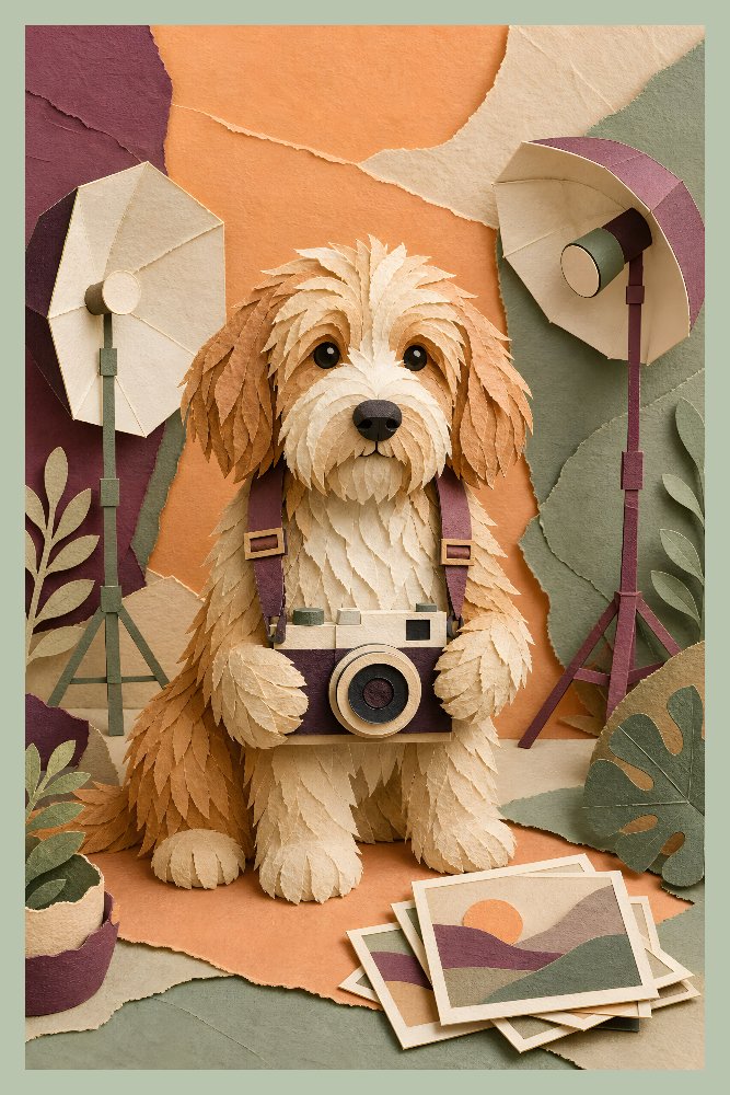 Photographer Dog — Shutter Pup by Fab Posters