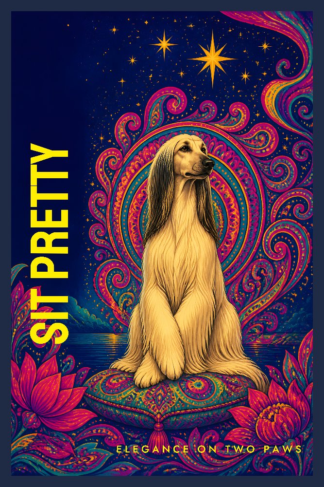 Sit Pretty — Balancing Act by Fab Posters