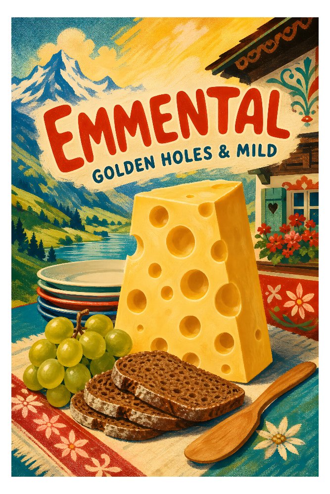 Emmental Slice by Fab Posters