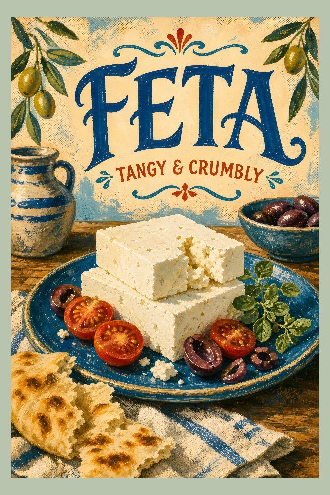 Feta Blocks by Fab Posters