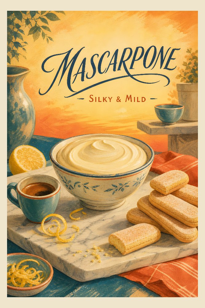 Velvet Mascarpone by Fab Posters