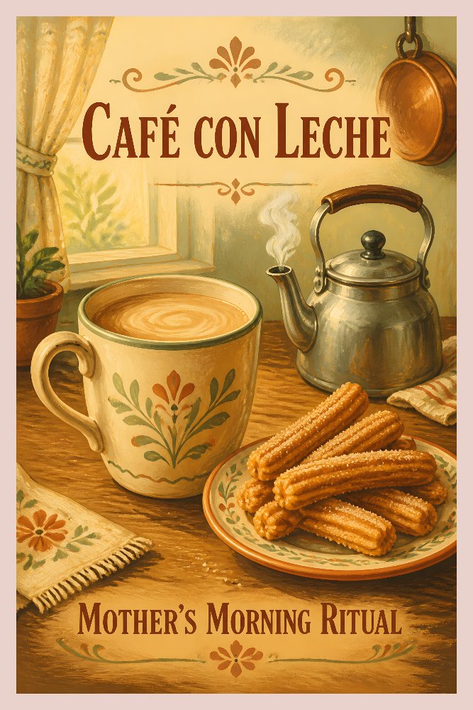 Café con Leche — Con Leche Comfort by Fab Posters