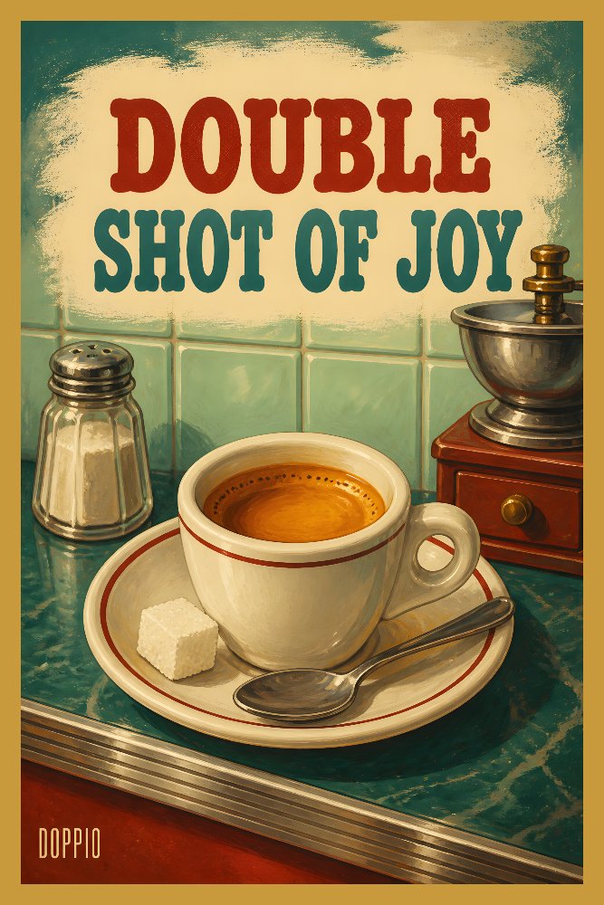 Double Doppio by Fab Posters