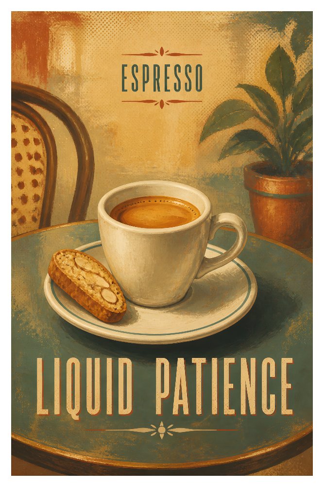 Pure Espresso by Fab Posters