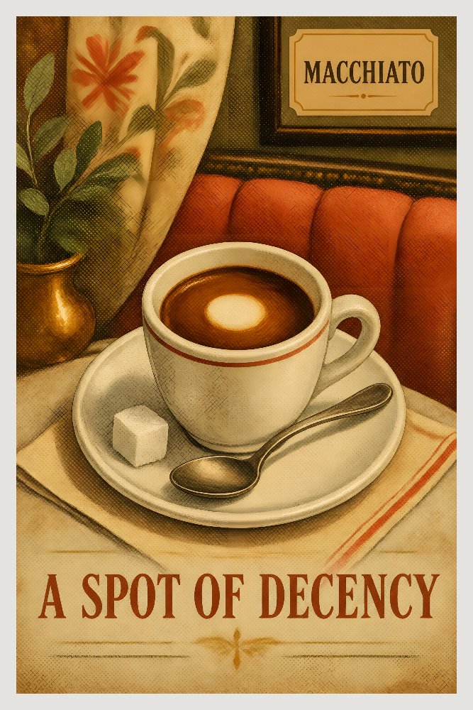 Marked Macchiato by Fab Posters