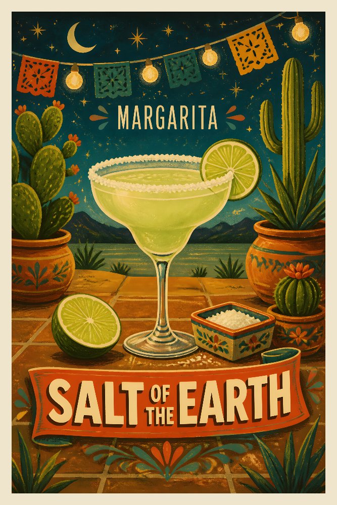 Margarita — Salt Ritual by Fab Posters