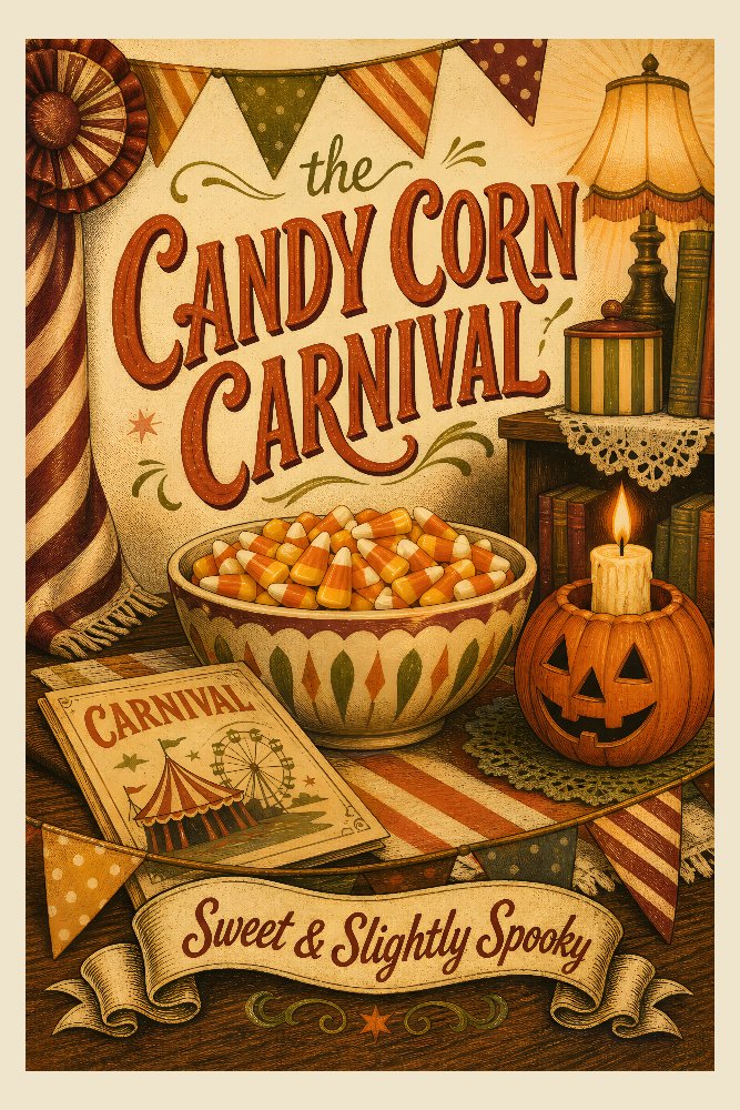 Candy Corn Carnival by Fab Posters