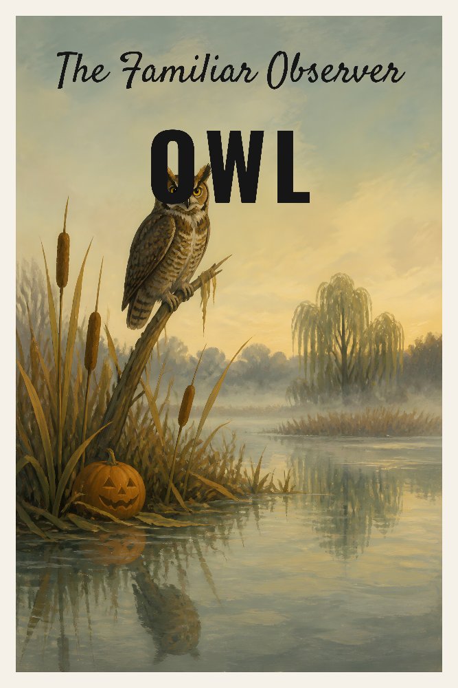 Owl — Marsh-Hoot by Fab Posters