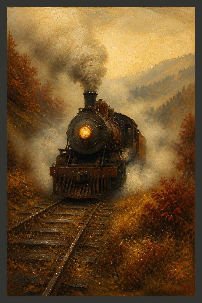 Phantom Train — Midnight Express by Fab Posters