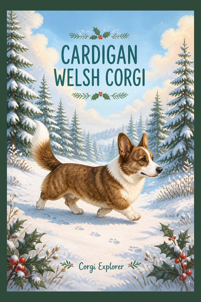 Cardigan Welsh Corgi — Corgi Explorer by Fab Posters