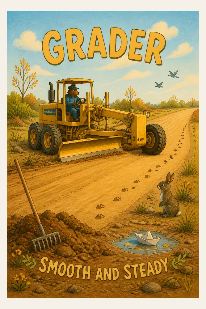 Grader: Level Up by Fab Posters