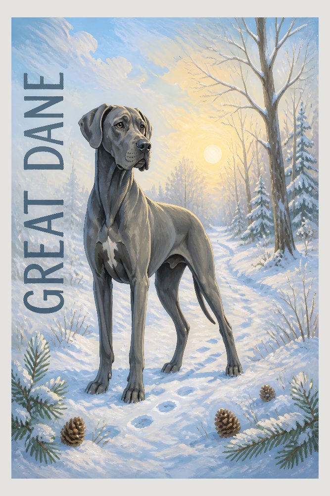Great Dane — Gentle Giant by Fab Posters