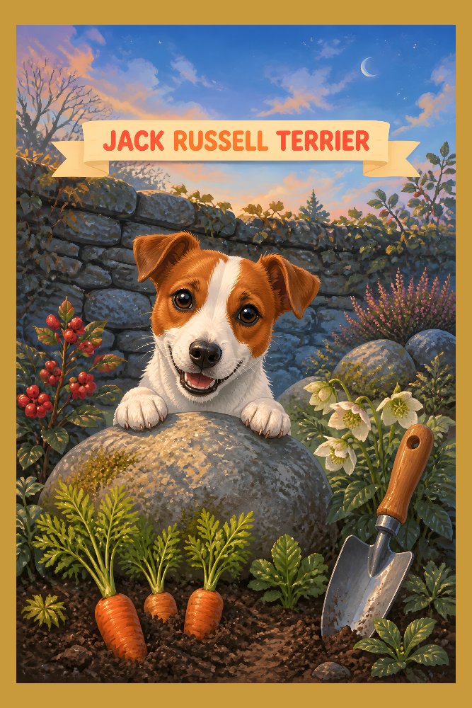 Jack Russell Terrier — Pocket Rocket by Fab Posters
